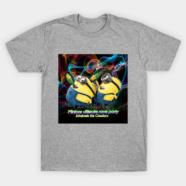 Minions Ultimate Rave Party T-Shirt by MinionsInBlack